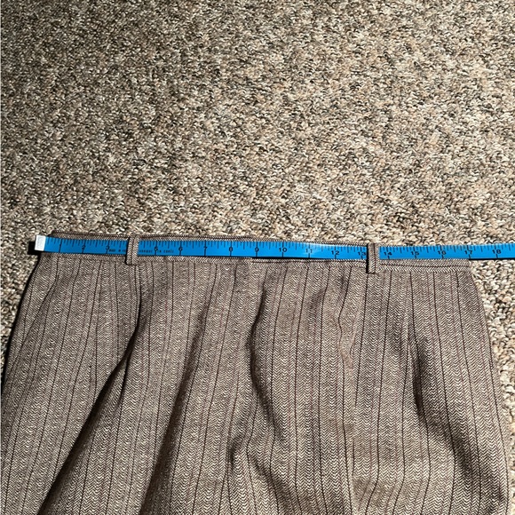 Wool and silk blend lined trousers by Talbots - Picture 3 of 7